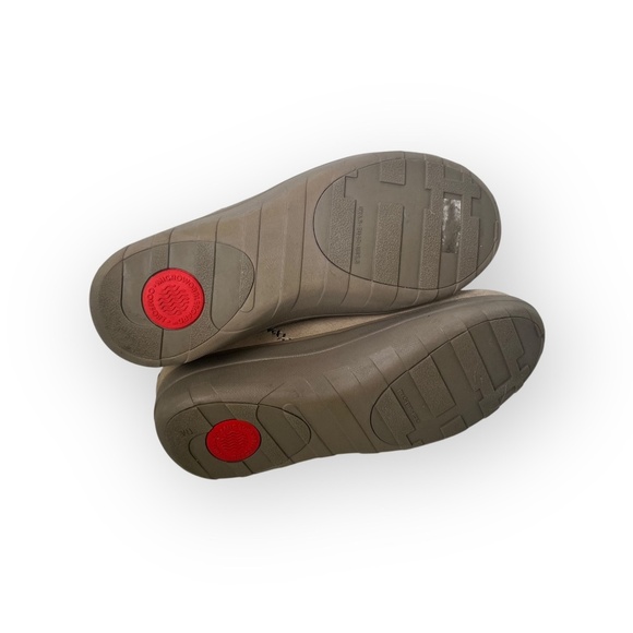 FITFLOP Boots Women's 8.5 Mukluk Shorty III B07-821 Suede Ankle Desert Taupe - Picture 7 of 7